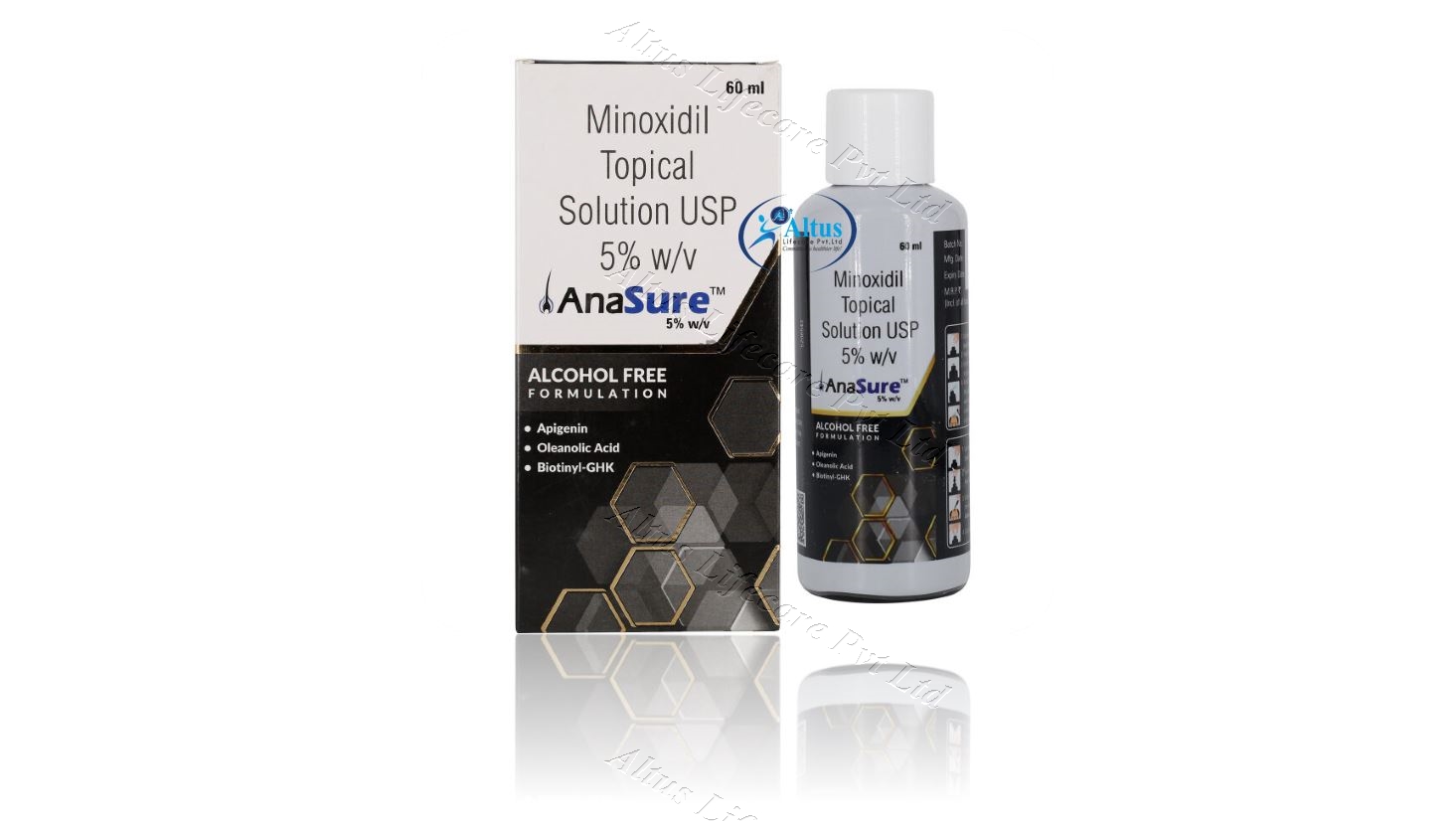 Buy Anasure 5 Solution (Minoxidil 5%)