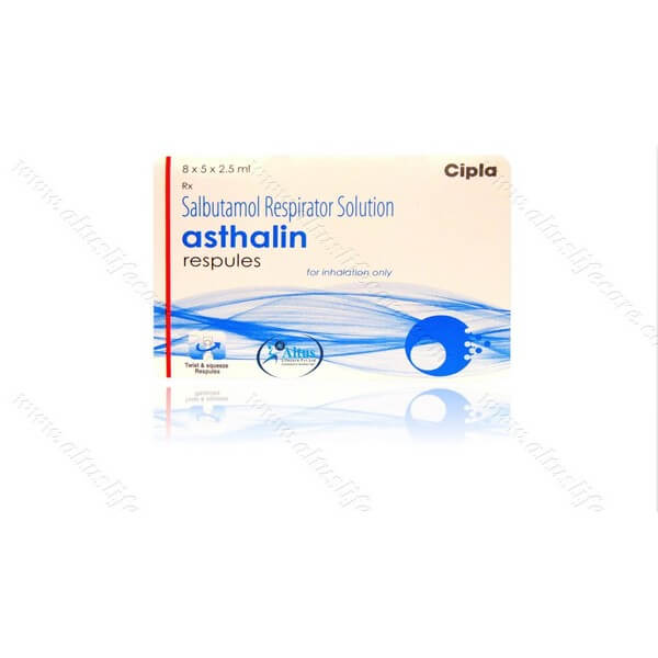 Buy Asthalin Respules (Salbutamol 2.5mg)