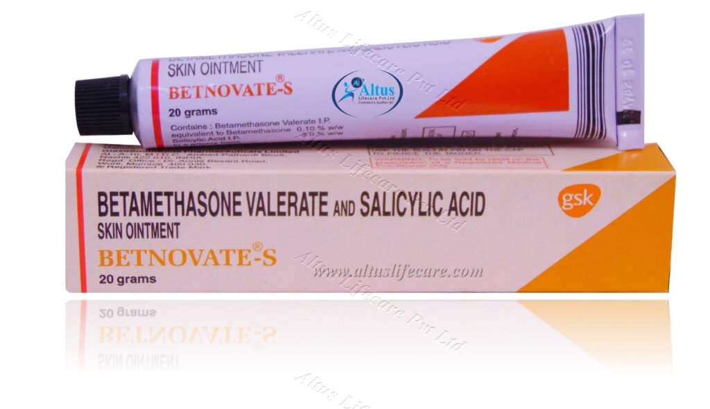 Buy Betnovate S Ointment | Betamethasone 0.1% | Salicylic Acid 3% 