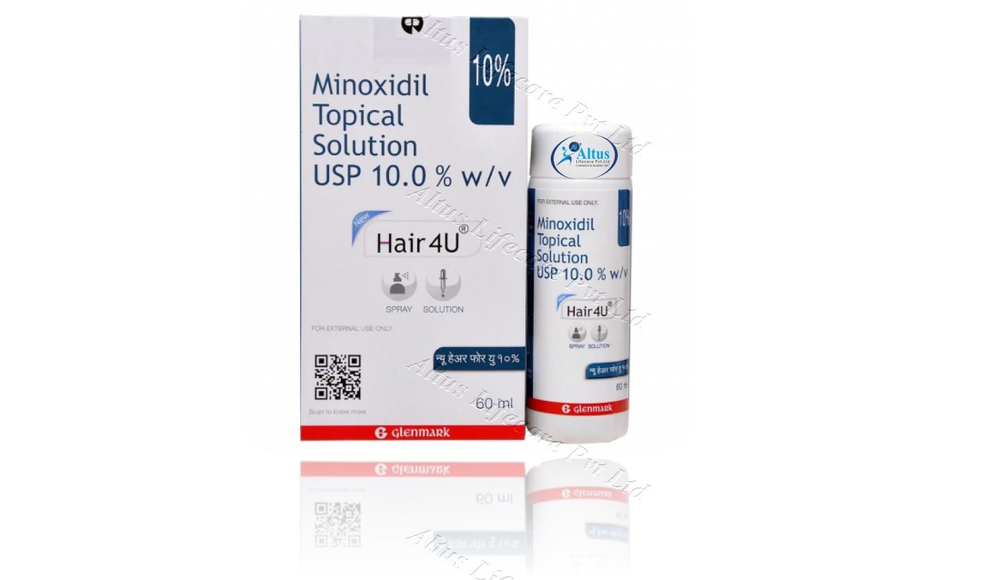 Buy Hair 4U 10 Topical Solution (Minoxidil 10%)