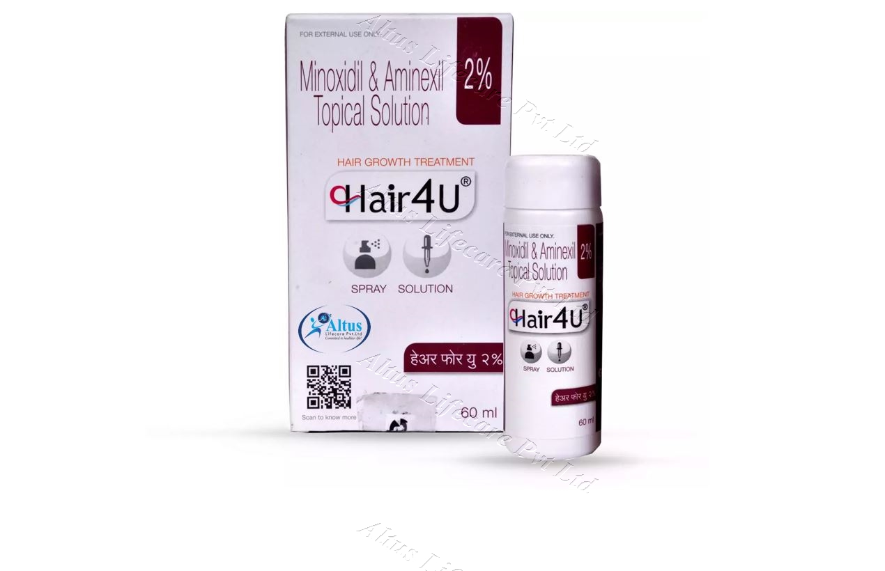 Buy Hair 4U 2 Topical Solution (Minoxidil 2%)