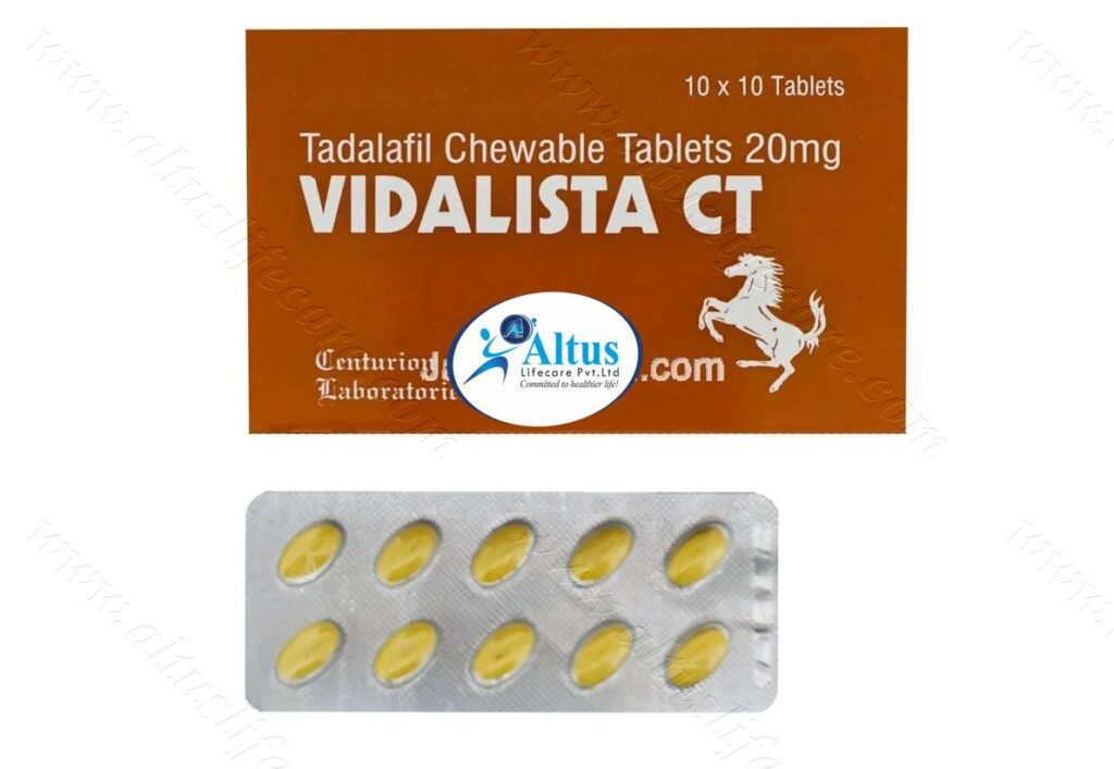 Vidalista Chewable 20mg Tablets